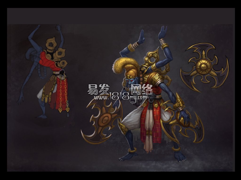 我是一个来自千年魔域私服中的小兵